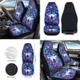 thumbnail image 2 of HUIACONG Wolf Print Car Seat Protector Full Set 12 Pcs Anti-Slip Car Wheel Protector Fashionable Auto Seat Belt Cover Trash Can for Car Car Storage Box Car Coasters Universal Fit Car Accessories, 2 of 6