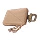 thumbnail image 2 of Bolsa pequeña Organizador de utilidad kusrkot Marrón claro, 2 of 8