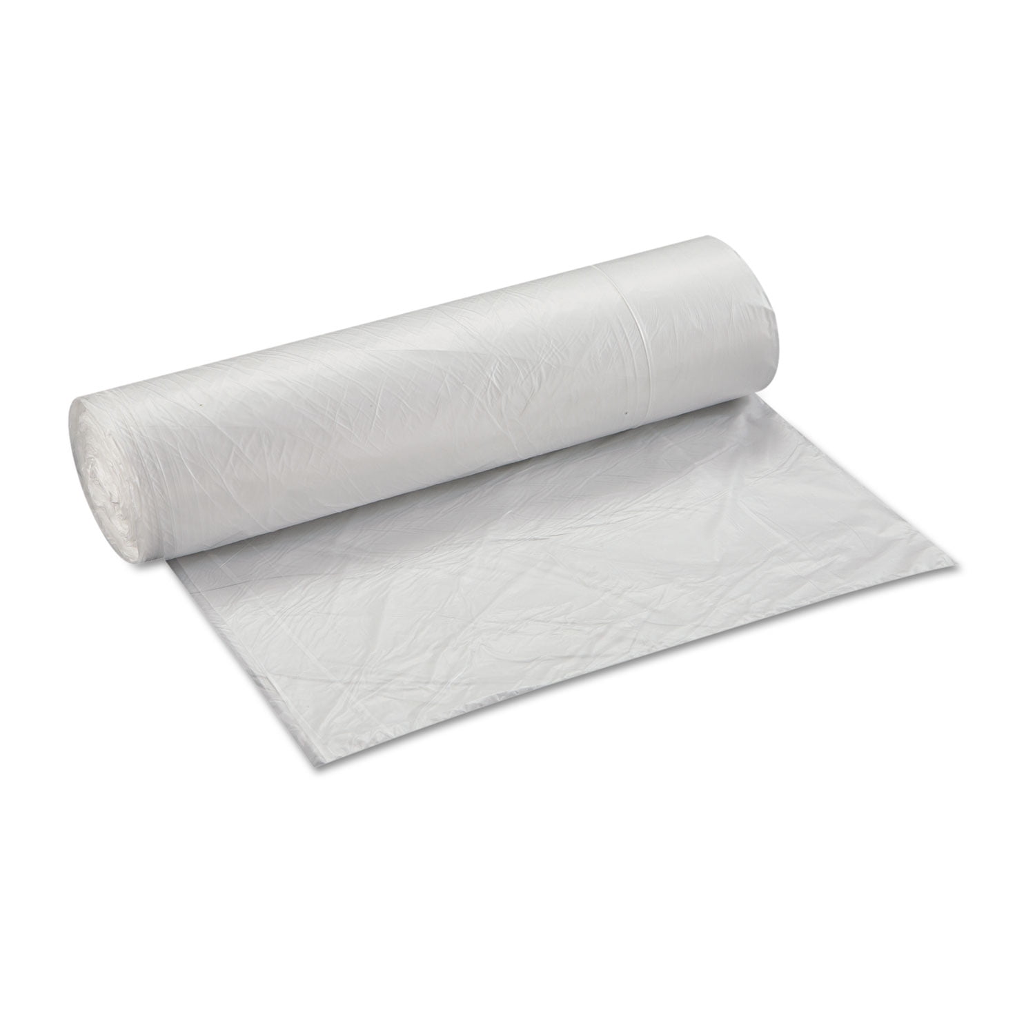 Inteplast Group High-density Commercial Can Liners Value Pack, 45 Gal, 12 Microns, 40" X 46", Clear, 250/carton
