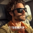 thumbnail image 2 of Gafas de sol TURBOPEP cuadradas polarizadas ligeras UV400, 2 of 6