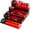 Red & Black 47PCS, variant on 47pcs Tool Box Organizer, Tool Drawer Organizer Trays with Non-slip EVA Pads – Interlocking Divider Set, Fit Garage Storage Desk Drawers & Rooling Tool Cart (Blue & Green 47PCS)