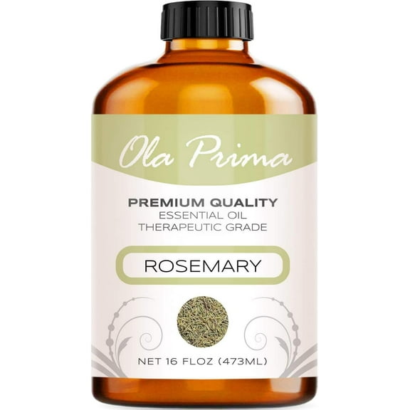 Ola Prima Rosemary Essential Oil, 16 fl oz