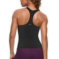 thumbnail image 1 of Top Deportivo CRZ YOGA Butterluxe con Sostén Acolchado Negro Talle S, 1 of 8