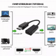 thumbnail image 3 of Adaptador Convertidor Display Port A Hdmi 4k Fullhd Dp Negro BLOOSOM, 3 of 4