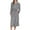 Gray, variant on Mrat Robes Women's Pajama Set Ladies Winter Warm Nightgown Couple Bathrobe Men And Ladies And Winter Nightgown Female 2 Piece Sleep Set