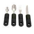 thumbnail image 1 of Special Supplies Adaptive Utensils, Slip Resistance Weighted Arthritis Special Supplies 4pcs With Spoons Fork Knife For Parkinson ANGGREK Otros, 1 of 8