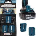 thumbnail image 1 of shiyou-Stubby Makita Magnetic Bit Holder - 3 Pack | Drill Bit Organizer | Bit Holder for Makita | Compact Makita Bit Holder for Drill | Makita Impact Driver Bit Holder | Makita Bit Holder for Impact, 1 of 4