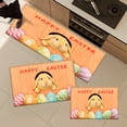 thumbnail image 4 of YIMEIS Easter bunny eggs Fall Kitchen Mats Set of 3,Xmas Winter Seasonal Farmhouse Home Seasonal Decorations Rugs for Floor - 16''*24'' and 20''*30'' and 17''*47'' in, 4 of 10