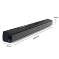 thumbnail image 4 of BS-28B Soundbar Bluetooth Speaker Long Stereo Home Theater Sound Multifunctional Desktop Wireless P, 4 of 5