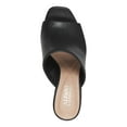 thumbnail image 3 of ALFANI Womens Black Goring Cushioned Magnolea Square Toe Sculpted Heel Slip On Heeled Sandal 7.5 M, 3 of 4