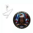 thumbnail image 2 of maxiaoxia Acrylic Pattern Decoration Celebration Holiday Pendant for 4th of July Patriotic Decor, 2 of 7