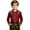 Brick Red, variant on Western Denim Print Graphic Long Sleeve Shirt For Boys Cowboy Style Kids Casual Top Outdoor Playwear Adventure Tee
