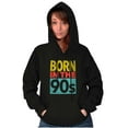 thumbnail image 3 of Vintage Distressed Born in the 90s Hoodie Sweatshirt Women Men Brisco Brands X, 3 of 6