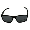 thumbnail image 4 of Timberland Matte Black Plastic Men's Rectangle Sunglasses, Matte Black, 4 of 6