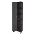 thumbnail image 2 of Miekor Furniture Los Angeles Linen Cabinet, Five Shelves, One Cabinet, Divisions W4US8736, 2 of 7