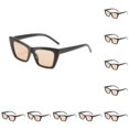 thumbnail image 3 of Jumpingount Gafas de sol con foto callejera personalizadas: destaque con gafas únicas para sesiones de fotos Té negro brillante a la moda negro brillante 10Conjunto, 3 of 6