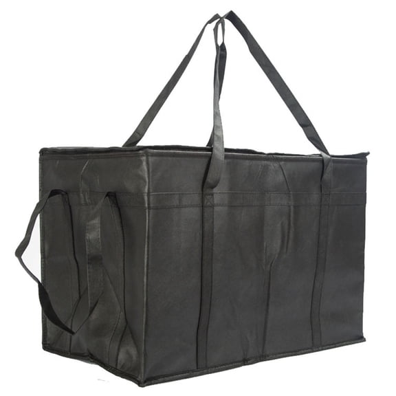 Insulated Food Bag Large Meal Grocery Tote for Hot and Cold Temperature Control Commercial Grade Reusable Warming