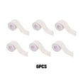 thumbnail image 2 of Toystoory Cinta de kinesiología de aplicación amplia de 6 rollos para parche muscular fácil protección de tobillos parche muscular blanco 3,8 Type2 NO2, 2 of 6