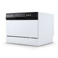 thumbnail image 5 of Midea Portable Countertop Dishwasher, 6 Place Settings, 8 Programs, White, MDC22P1AWW, New, 5 of 6