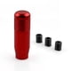 thumbnail image 2 of Pomo de cambio manual BRILLAR Aluminio rojo 8,5 cm para General Motors, 2 of 5