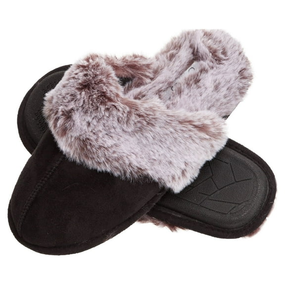 Jessica Simpson Women's Comfy Memory Foam Scuff Slipper Indoor/Outdoor