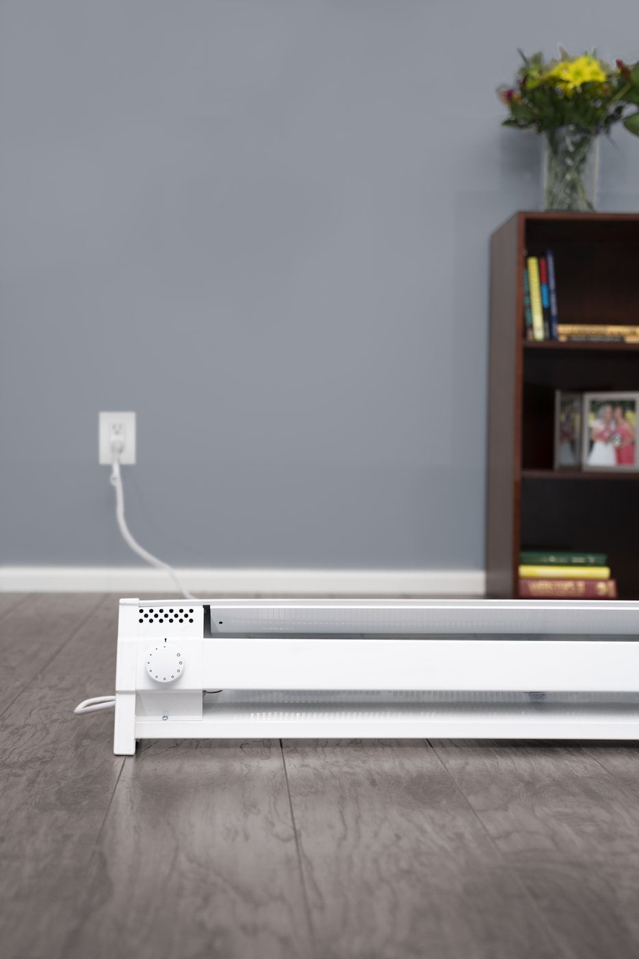 Cadet 49 in. Plug-in Portable Electric Baseboard Heater, White,120V w/6ft cord, 175 sq. ft. Sansujyuku sansujyuku.com