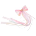thumbnail image 6 of FRCOLOR DIY Large Bow Hairpins for Wedding Birthday Party Bowknot Wrapping Decorations Polyester Big Bow Present Wrapping Bow Hair Accessories for Brides Bridesmaids and Girls, 6 of 8