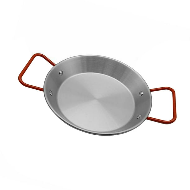 Paella Pan,Seafood Rice Pot Prevent Stainless Steel Seafood Pan Cooking