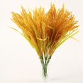 thumbnail image 3 of Artificial Wheat Decor Realistic Decorative Plastic Wheat Stalk Faux Wheat Stem, 3 of 9