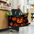 thumbnail image 6 of Pumpkin Large Capacity, Foldable Reusable Tote Bag - Oxford Cloth Storage Bin, Laundry Bag, Storage Bag, 6 of 7