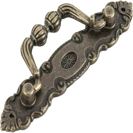 

Elegant Lion Pattern Iron Furniture Drawer Cabinet Desk Door Handle Hardware Home DIY Decor(2pcs copper color)