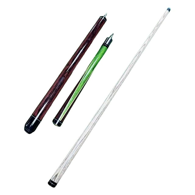 Cue de piscina Break Jump Accesorios Cue artesanes de tres secciones Pego de billar Stick Stick para adultos entusiastas de viajes Mujeres Mujeres