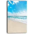 thumbnail image 2 of Sea Beach against Wave Foaming, 2 of 3