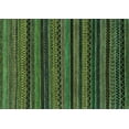 thumbnail image 1 of Ahgly Company Machine Washable Indoor Rectangle Oriental Turquoise Blue Modern Area Rugs, 4' x 6', 1 of 4