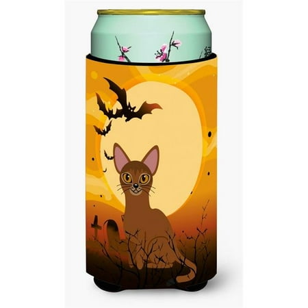 

Halloween Abyssinian Cat Tall Boy Beverage Insulator Hugger
