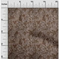 thumbnail image 2 of oneOone Polyester Spandex Brown Fabric Asian Batik Floral Sewing Fabric By The Yard Printed Diy Clothing Sewing Supplies 56 Inch Wide, 2 of 4