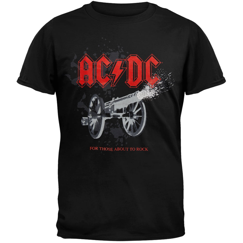 ACDC - AC/DC - For Those About To Rock Bold T-Shirt - Small - Walmart ...