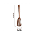 thumbnail image 2 of Utensilios de cocina de madera, 4 cucharas y espátulas de madera para cocinar, elegantes, utensilios de cocina para uso doméstico y cocina, 2 of 6