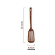 thumbnail image 3 of Utensilios de cocina de madera, 4 cucharas y espátulas de madera para cocinar, elegantes, utensilios de cocina para uso doméstico y cocina, 3 of 7