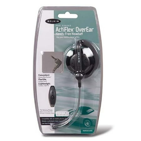 Belkin ActiFlex OverEar Hands Free Universal Headset