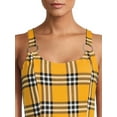 thumbnail image 4 of No Boundaries Junior's Plaid Romper, 4 of 5