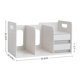 thumbnail image 1 of Estante para libros con cajón de almacenamiento para estudiantes, deflector de estantería para estudiantes, caja de almacenamiento, estantería de escritorio, 1 of 3