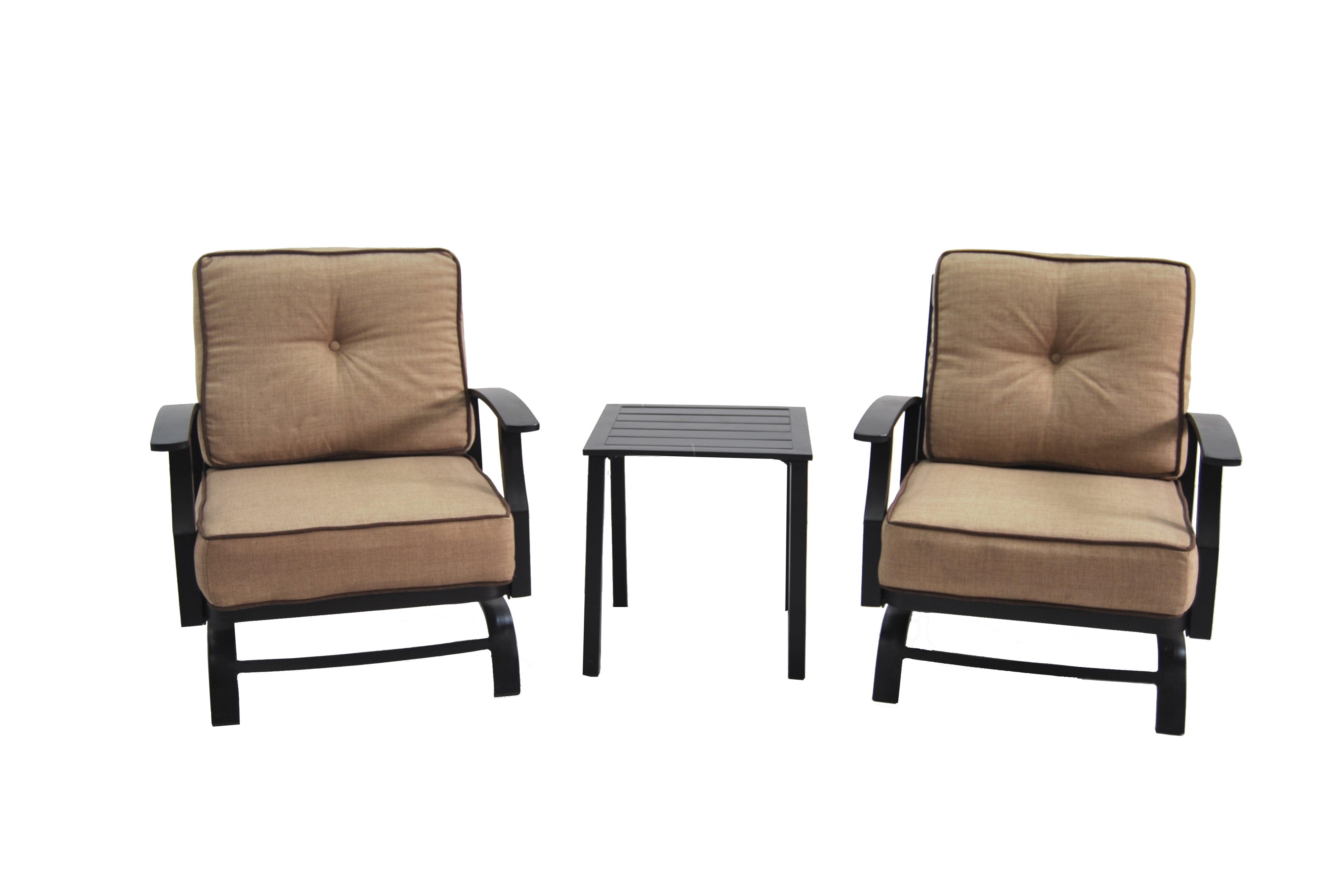 Better Homes And Gardens Carter Hills 7 Piece Dining Set Tan Walmart Com Walmart Com