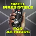 thumbnail image 5 of AXE Black Mens Body Spray Deodorant 48hr Odor Protection Frozen Pear & Cedarwood Aluminum Free Deodorant Body Spray, 4 Ounce Pack of 4, 5 of 11