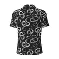 thumbnail image 4 of Rocae Snake for Men's Short Sleeve Polo Shirt, Quick Drying Performance Moisture Wicking Sports Men's Golf Shirt Medium, 4 of 9