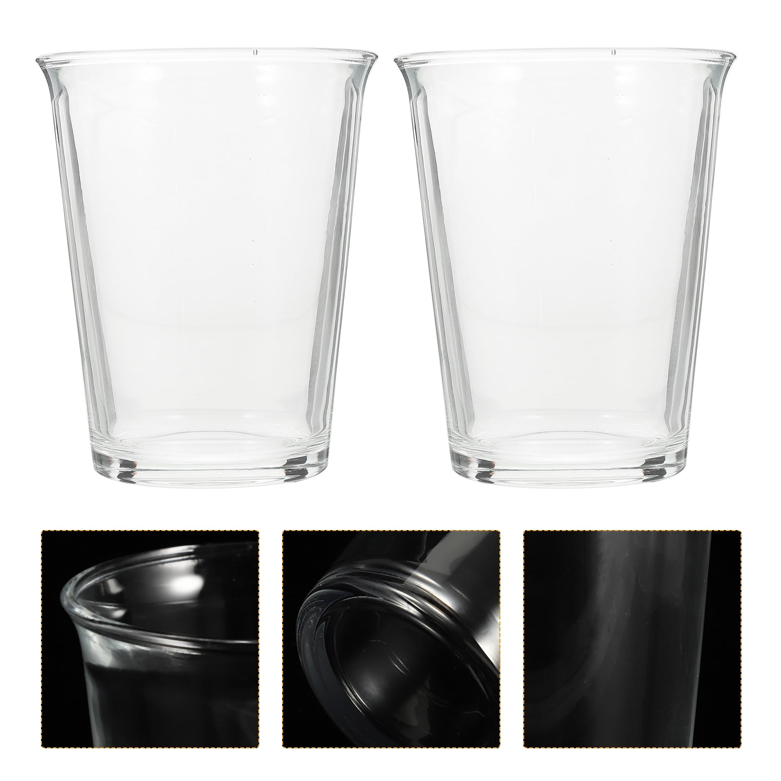 New Shot Glass Cup Heat-Resistant Wine Glasses Korean Cups Ins Bubble Tea  Glass Coffee Bowls Household Mug