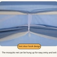 thumbnail image 6 of Mosquito Net Bed Canopy, Foldable Double Door Mosquito Camping Curtain with Mesh Bottom, Zipper, Quick Open for Bedroom, Outdoor, 6 of 7