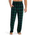 thumbnail image 4 of Hanes Men's Cozy Microfleece Pajama Sleep Pants, 2-Pack, Sizes S-2XL, 4 of 9