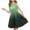 Green, variant on Hrsba Kids Summer Dress,Casual Sleeveless Dress for Girls,Girls Sleeveless Stretchy Dress A Line Twirly Skater School Recital Dress Short Sleeve Round Neck Dress