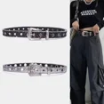 thumbnail image 2 of Cinturón de mujer único a la moda, diamantes de agua, lentejuelas, correa de cuero versátil para pantalones vaqueros, estilo americano y europeo, 2 of 4